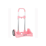 Safta Carro Portamochilas Evolution P.176c Trolley Rosa Palo