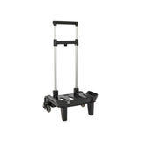 Safta Carro Portamochilas - Sistema De Triple Rueda - Material Resistente - 320x235x880mm - Negro