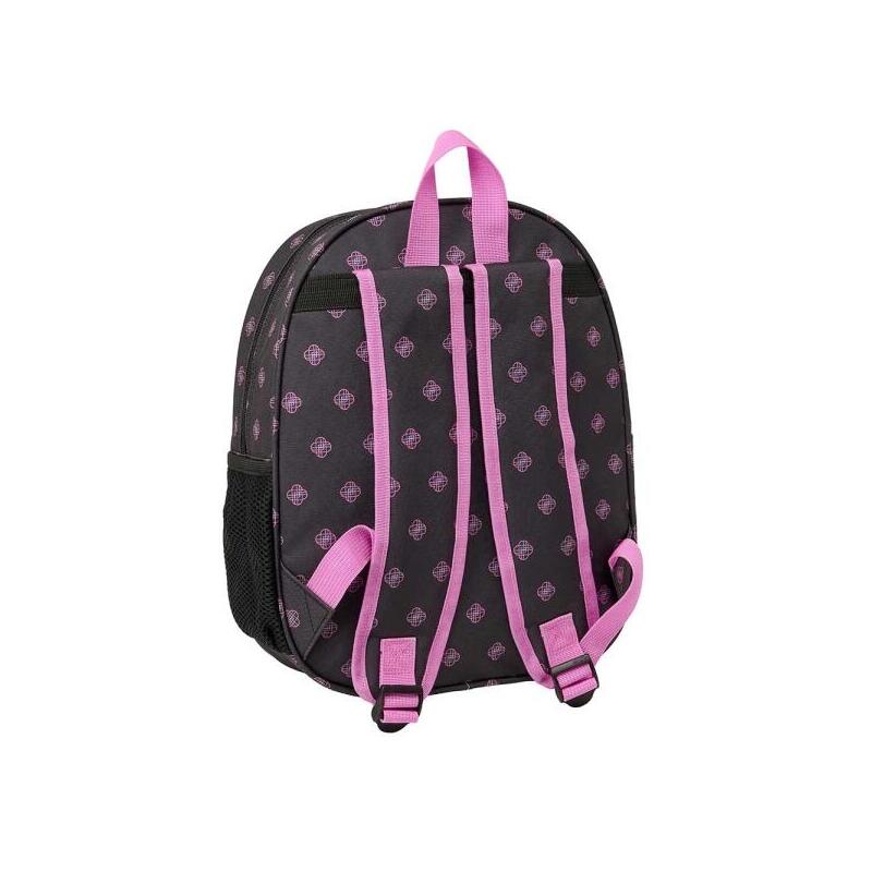 Safta K-Pop Demon Hunters Mochila 3d - Portabotellas - Hombreras Acolchadas - Asa De Mano Superior - 27x33x10cm - Color