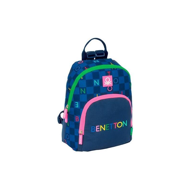 Safta Mini Mochila Benetton "Damero"