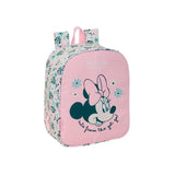 Safta Minnie Mouse Minty Mochila Guarderia - Adaptable A Carro - Tarjeta De Identificacion - Asa De Mano Superior - 6l