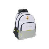 Safta Mochila Doble Con Cantoneras Adapt.Carro Real Madrid Equipación 25/26