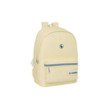 Safta Mochila Doble Para Portátil 15,6"+Usb 24,55l El Ganso Basics "Arena"