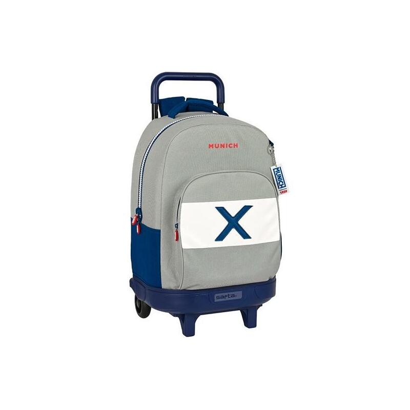 Safta Mochila Grande C/Ruedas Compact Extraíble Munich "College"