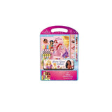 Safta Princesas Disney Bloom Pack Escolar Con Plumier Metalico - Lapiz - 4 Rotuladores - Regla 15cm - Sacapuntas - Goma