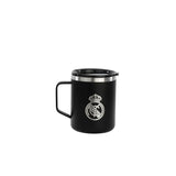 Safta Real Madrid 2âª Equipacion 24/25 Taza De Acero Inoxidable 350ml - Doble Pared Con Aislamiento - Base De Silicona