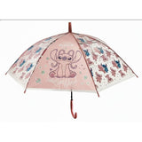 Safta Stitch Ohana Paraguas Automatico De 76cm - 8 Paneles - Asa Y Punta De Pvc - Poe - Nervios De Acero De 8mm - Color