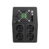 Sai Línea Interactiva Phasak 2000 Va Lcd 2000va 4 Salidas Formato Torre