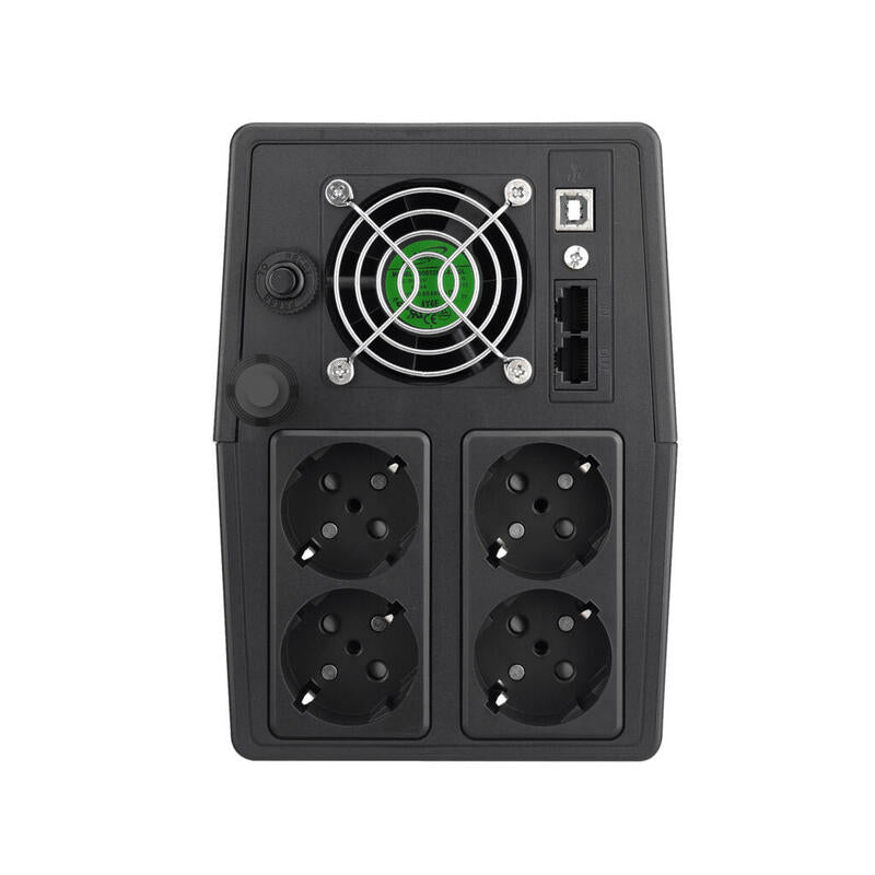 Sai Línea Interactiva Phasak 2000 Va Lcd 2000va 4 Salidas Formato Torre