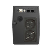 Sai Línea Interactiva Phasak 600 Va Lcd 600va 2 Salidas Formato Torre