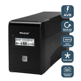 Sai Línea Interactiva Phasak 850 Va Lcd Interactive 850va 2 Salidas Formato Torre