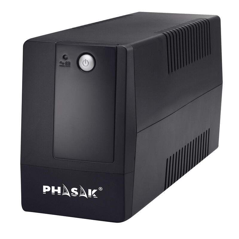 Sai Línea Interactiva Phasak Basic Interactive 800 Va 800va-480w 2 Salidas Formato Torre