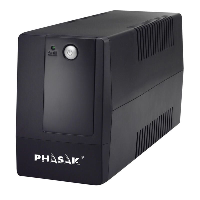 Sai Línea Interactiva Phasak Basic Interactive 800 Va 800va-480w 2 Salidas Formato Torre