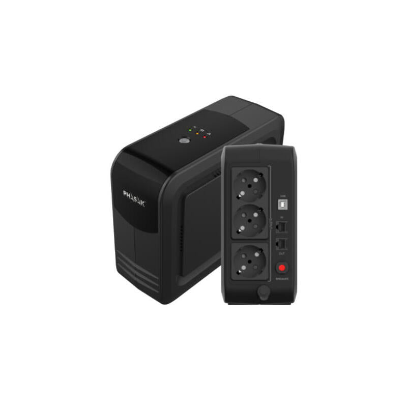 Sai Ups Phasak 750va Smart Lite Ph 9497 3 Schuko