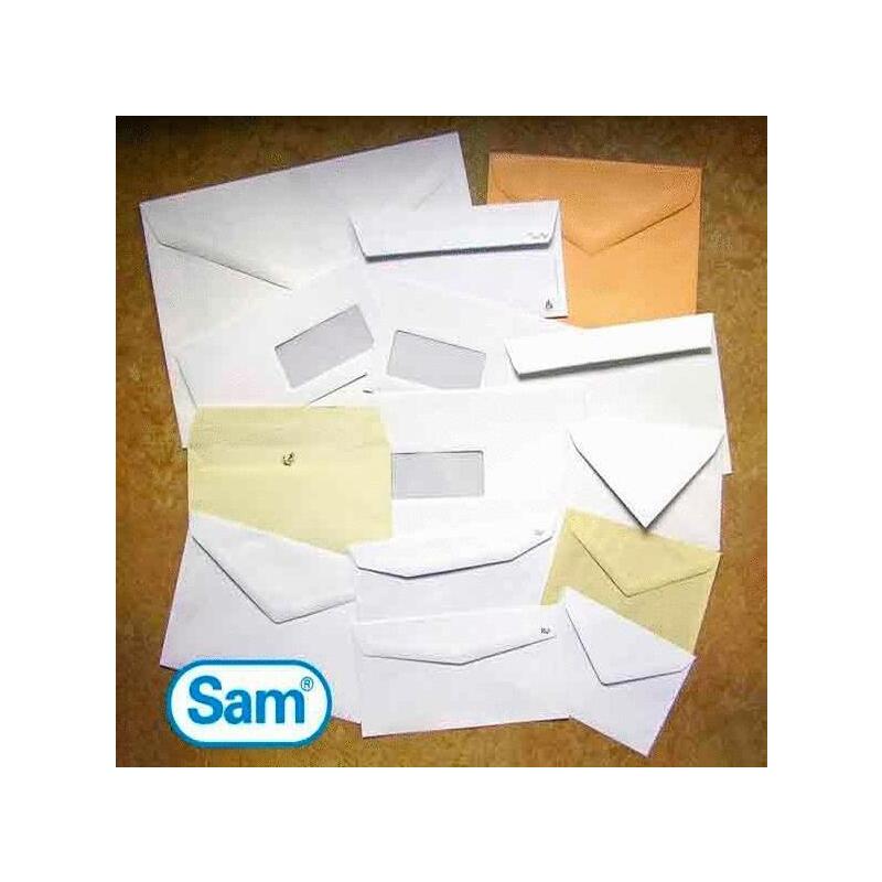 Sam Bolsa Din K5 Versam 160 C Autoadhesivo Con Tira De Silicona 162x229 80 Gramos Kraft 250 Sobres