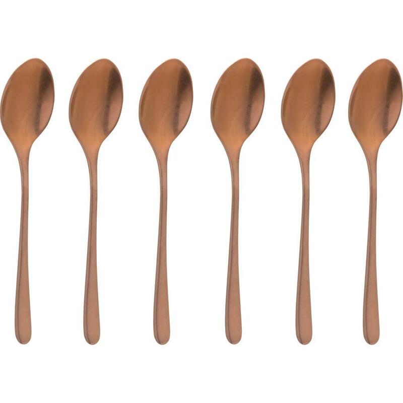 Sambonet Taste Pvd 6 Espresso Spoon Set