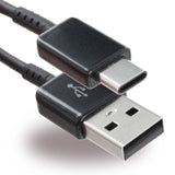 Samsung - Charger Cable / Data Cable - Usb To Usb Typ C - 1.5m - Negro Bulk