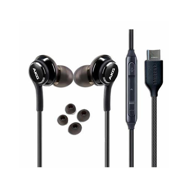 Samsung - Eo-Ic100bbeg - Original Akg In-Ear Typ C Headse - Negro Bulk