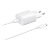 Samsung - Ep-Ta800xwe - Quick Charger + Cable - Usb Typ C- 25w - Blanco Bulk