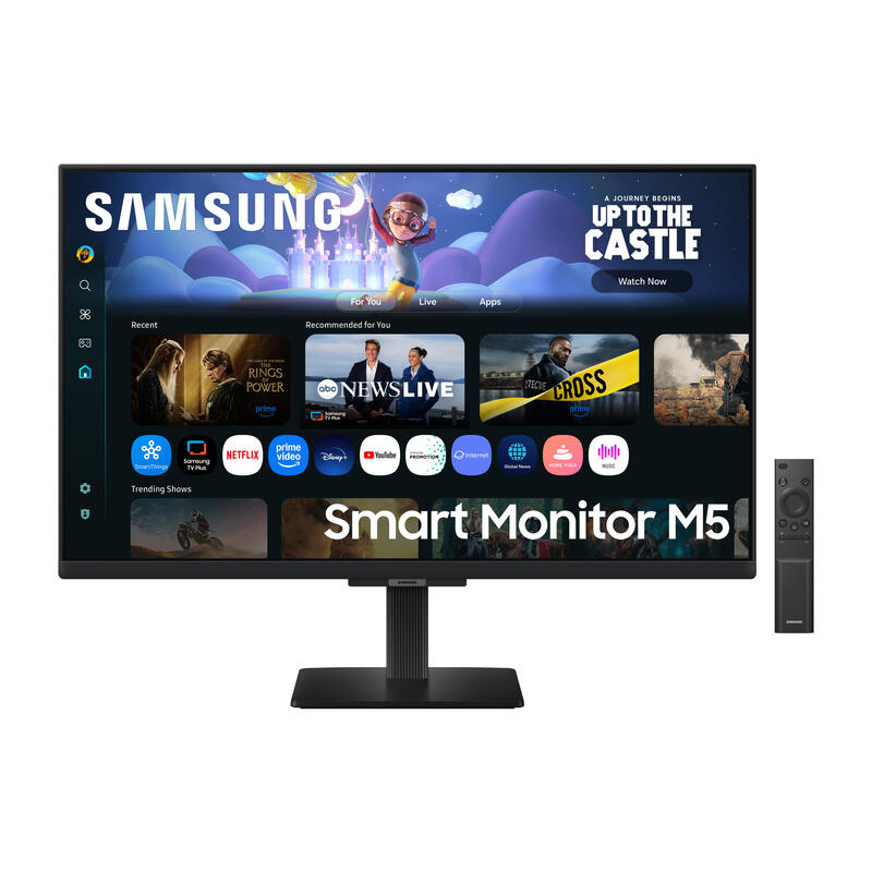 Samsung Ls27fm500euxen 27" Smart Monitor M5 M50f 1920x1080 16:9 250cd M2 5ms, Hdmi, Usb, Dp