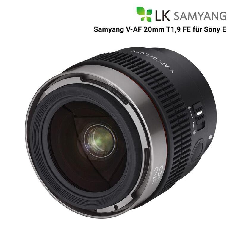 Samyang V-Af T 1,9/20  Fe Sony E