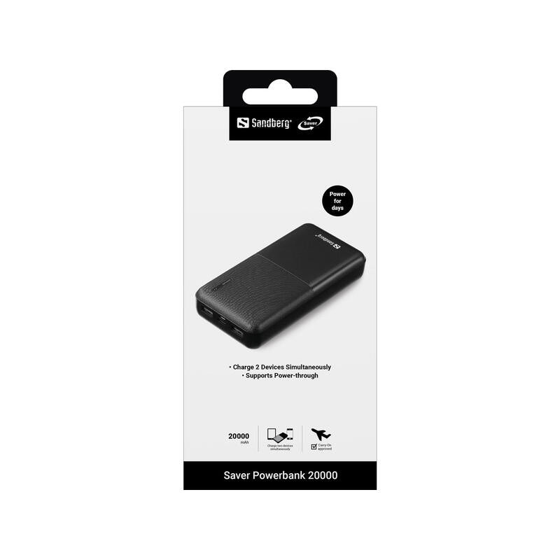 Sandberg Saver Powerbank 20000
