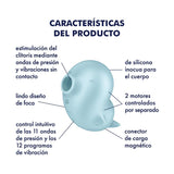 Satisfyer - Sassy Seal Estimulador & Vibrador Azul