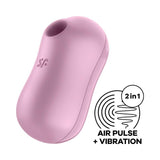 Satisfyer - Cotton Candy Estimulador Y Vibrador Lila