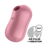 Satisfyer - Cotton Candy Estimulador Y Vibrador Rosa