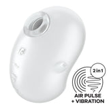Satisfyer - Cutie Ghost Vibrador Lay-On Blanco