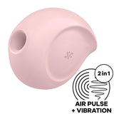 Satisfyer - Sugar Rush Estimulador Y Vibrador Rosa