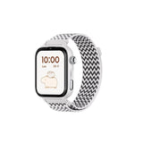Savefamily Reloj Inteligente Infantil Savewatch Plus 2 - Pantalla Amoled - Carcasa Blanca - Correa Tela Zigzag