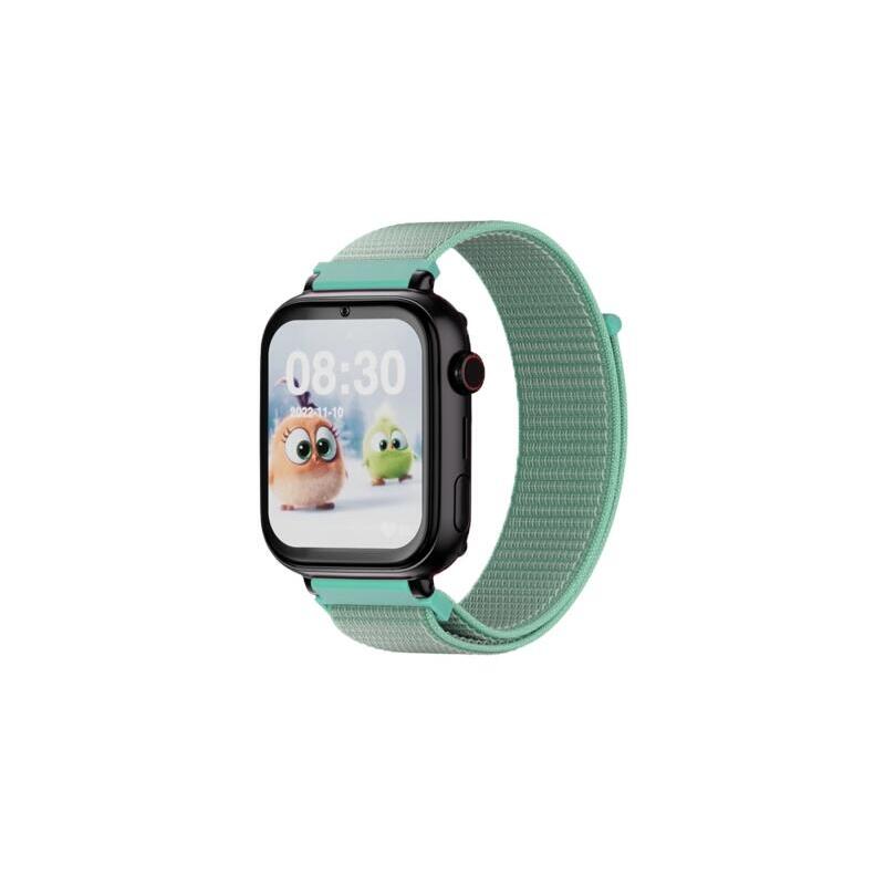 Savefamily Reloj Inteligente Infantil Savewatch Plus Con Gps Y Llamada - Ip67 - Boton Sos - Carcasa Negra - Correa Tela