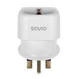 Savio Ap-04 Adaptador E Inversor De Corriente Universal 3250 W Blanco