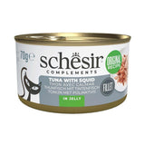 Schesir Complements Tuna With Squids In Jelly - Wet Cat Food - 70g