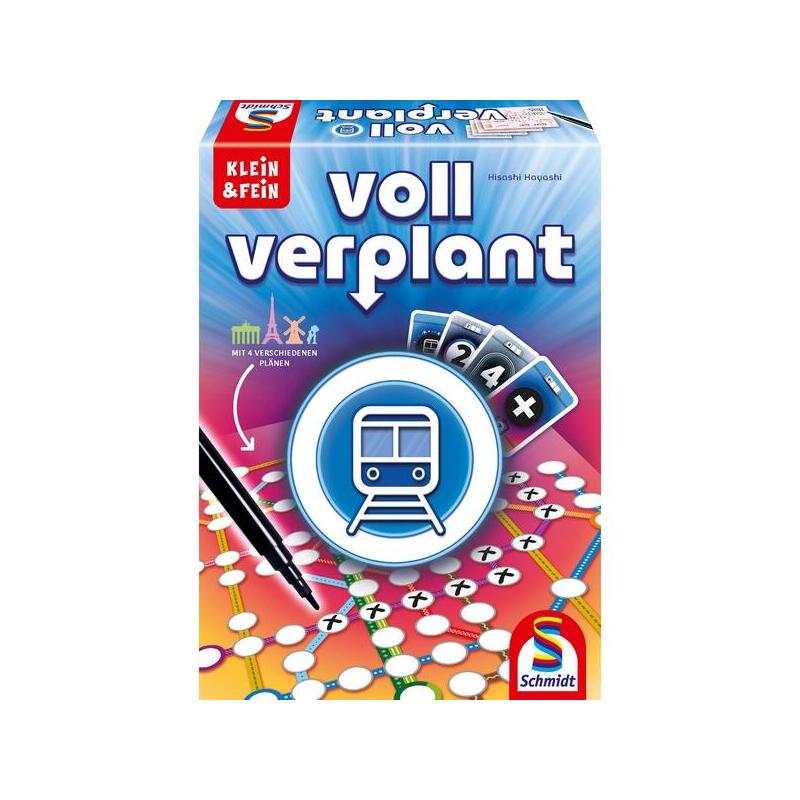 Schmidt Spiele Juego De Mesa Totalmente Planificado 49399