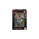 Schmidt Spiele Jurassic Park - La Era De Los Dinosaurios, Puzzle 1000 Piezas 58579