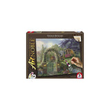 Schmidt Spiele My Artnoble Thomas Kinkade - Cabaña Colibrí, Pintura 46166