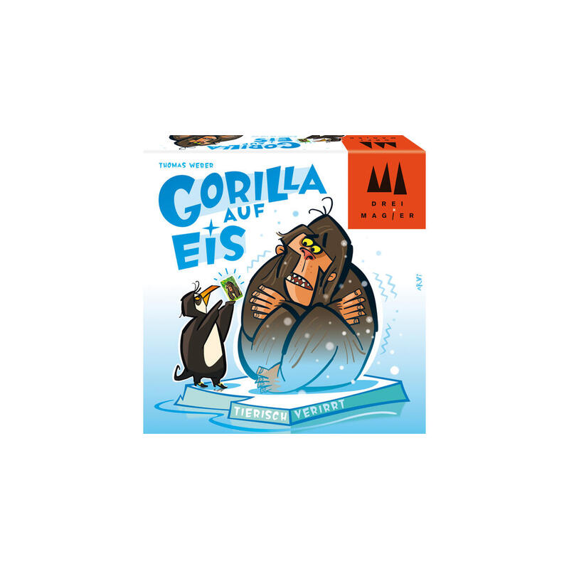 Schmidt Spiele Tres Magos: Gorila Sobre Hielo, Juego De Cartas 40911