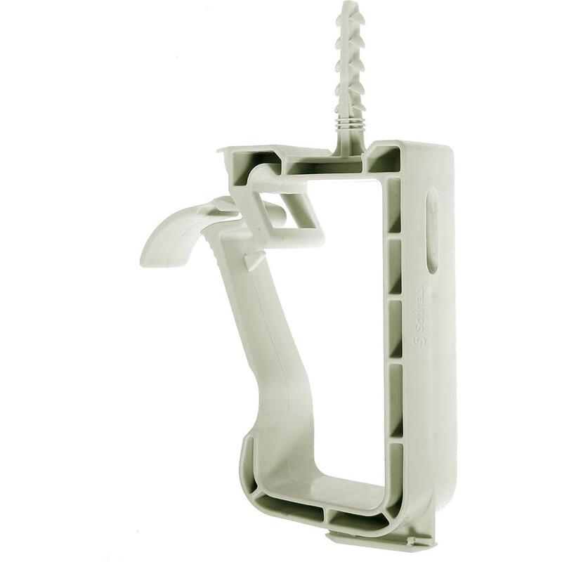 Schnabl Soporte Colector F.Mehrfachverlegung De 40 Mantelleitungen Sh 40 H0 Gris Claro