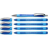 Schneider Bolígrafo Memo + 1x Rave Azul Estuche 4x