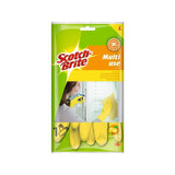Scotch-Brite Pack De 2 Guantes Multiuso - Talla L - Amarillo