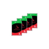 Seagate Ironwolf Nas 4 X 8 Tb Bundle (Sata 6 Gb/S, 3,5", 4er Bundle) 4x St8000vn002
