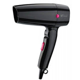 Secador De Pelo De Viaje Thulos Th Hd1200 Negro Rosa 1200w