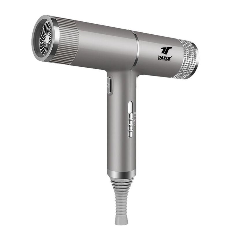 Secador De Pelo Thulos Th Hd807 Gris 1500w