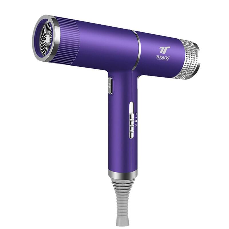Secador De Pelo Thulos Th Hd807 Morado 1500w