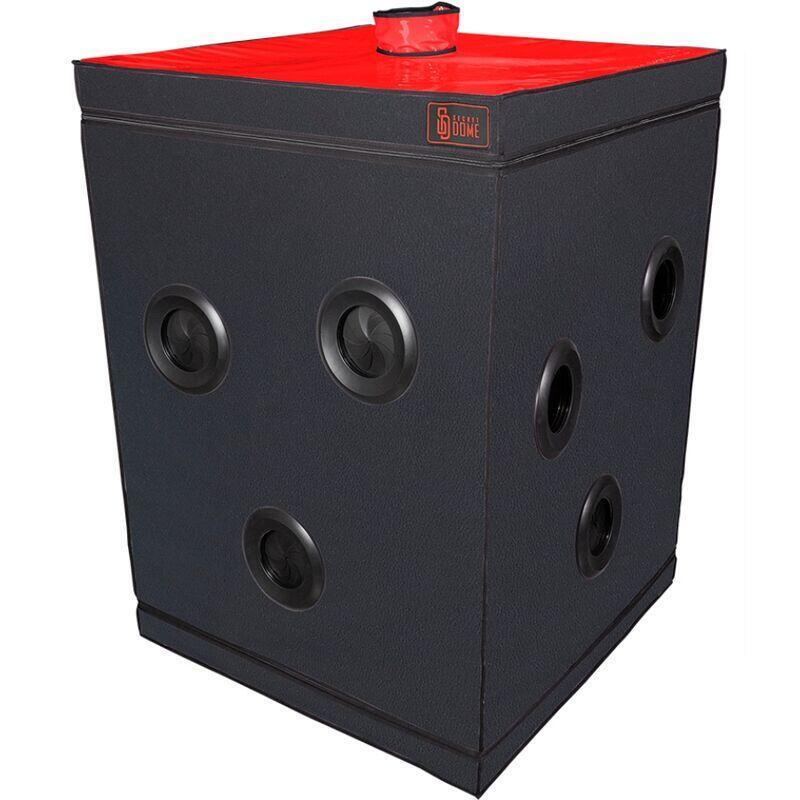 Secret Dome - Kink Club Cabina Scandale Negro & Rojo