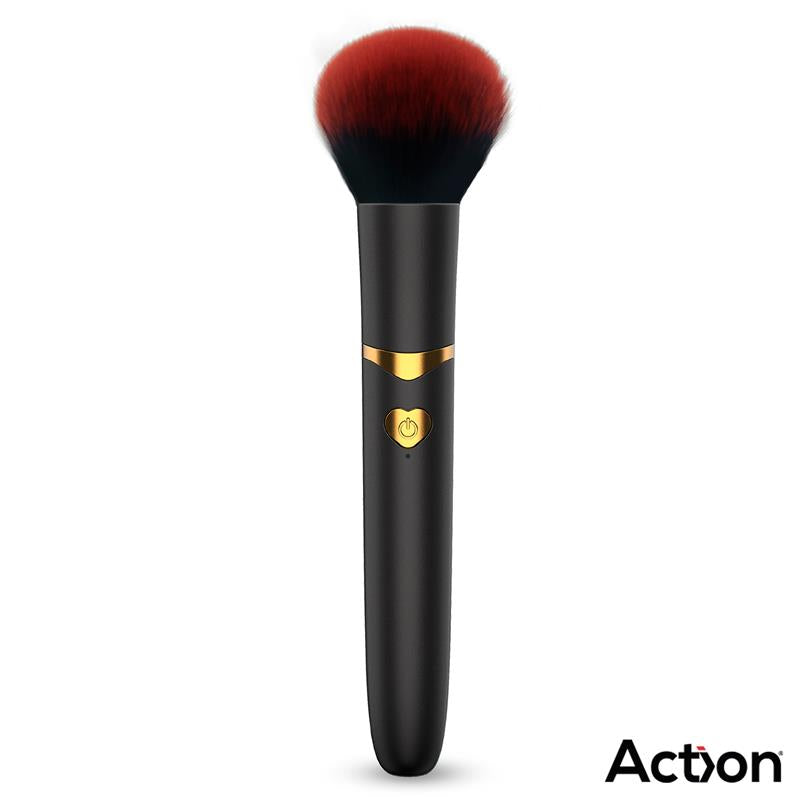 Secret Noir Estimulador Brocha De Maquillaje Con Vibración Negro