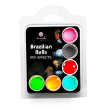 Secret Play Set 6 Brazilian Balls Mix Efectos