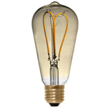 Segula Rustica Curved Gold E27 4.0w (15w) Regulable B
